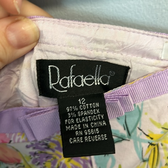 Rafaella midi bright floral skirt size 12 - Picture 4 of 7